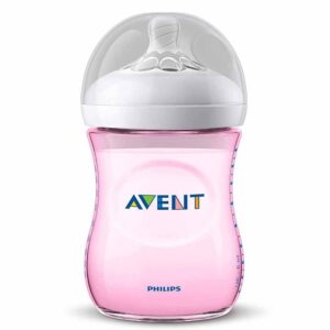 Avent Natural PP Biberon Pembe 260ml 1 Ay+