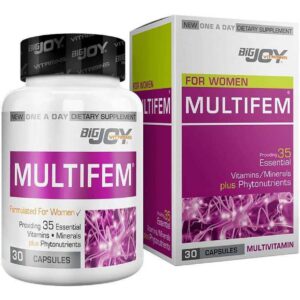 Bigjoy Vitamins Multifem Multivitamin 30 Kapsül