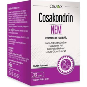Orzax Cosakondrin Nem 30 Tablet