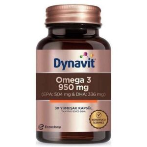 Dynavit Omega 3 950 mg 30 Yumuşak Kapsül