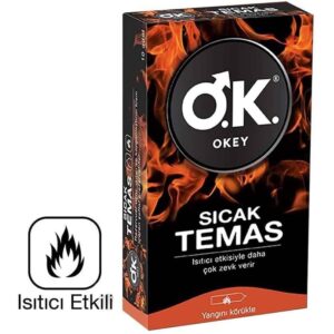 Okey Sıcak Temas Prezervatif 10lu