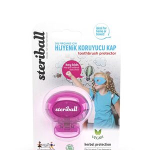 Steriball Toothbrush Protector Kids Pink